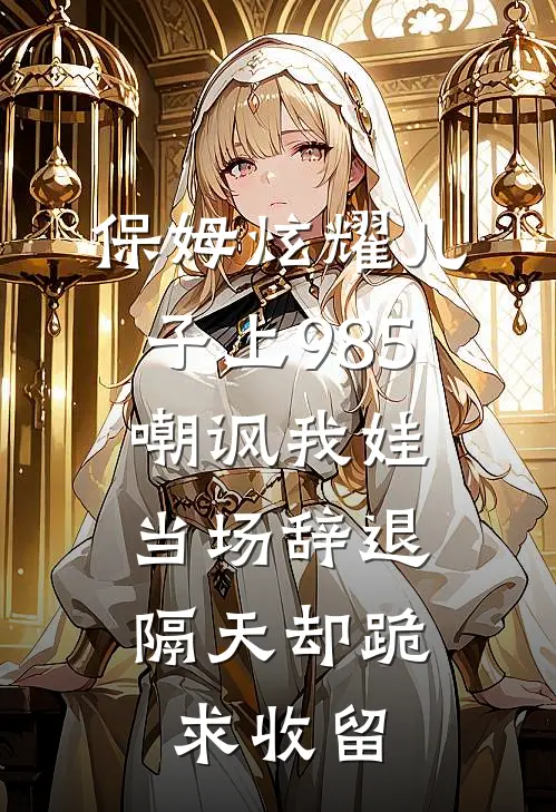 保姆炫耀儿子上985嘲讽我娃，当场辞退隔天却跪求收留