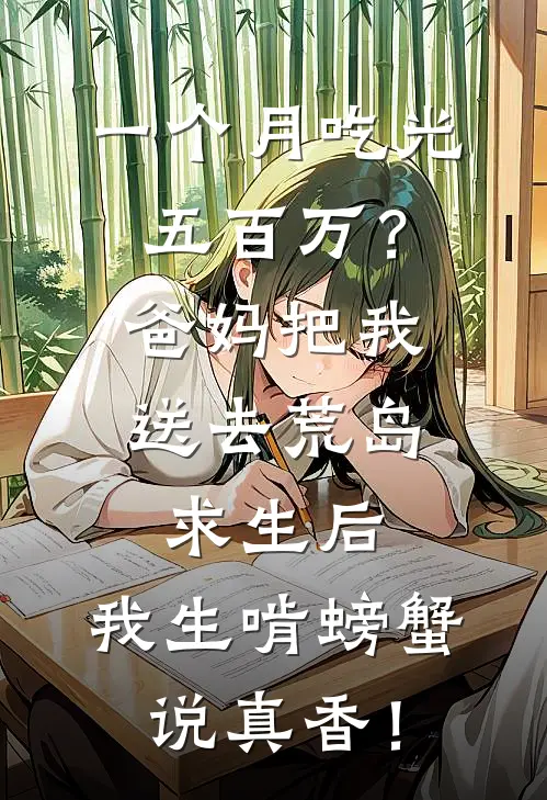 一个月吃光五百万？爸妈把我送去荒岛求生后，我生啃螃蟹说真香！