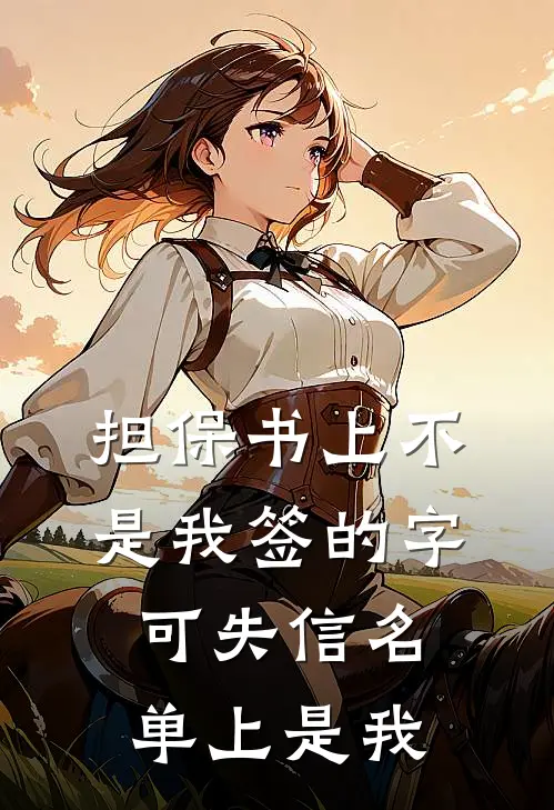 担保书上不是我签的字，可失信名单上是我