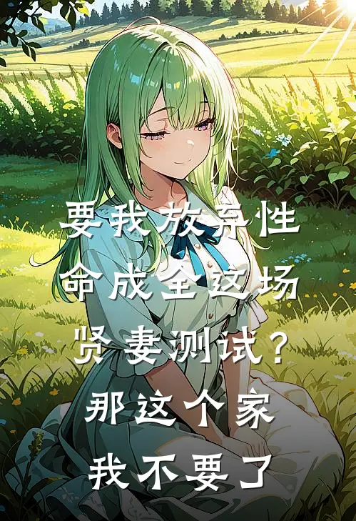 要我放弃性命成全这场贤妻测试？那这个家我不要了