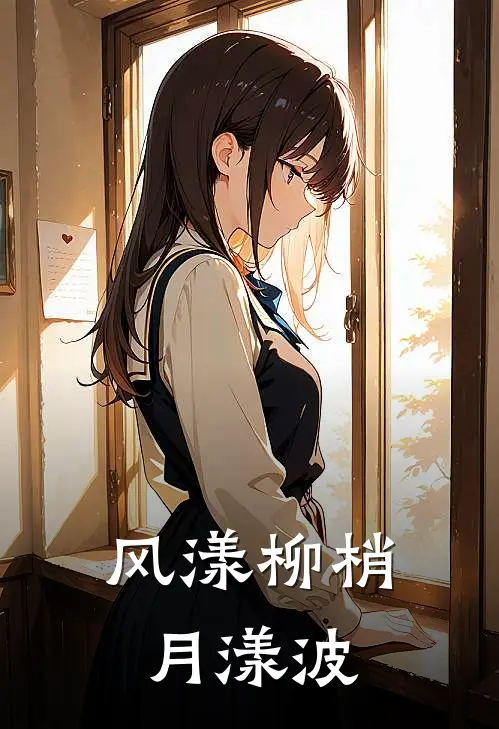 风漾柳梢月漾波