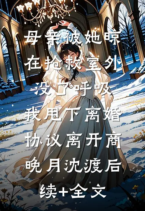母亲被她晾在抢救室外没了呼吸，我甩下离婚协议离开商晚月沈渡后续+全文