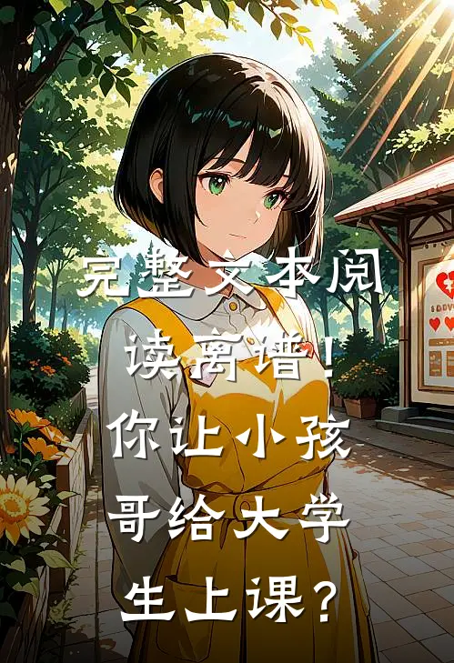 完整文本阅读离谱！你让小孩哥给大学生上课？