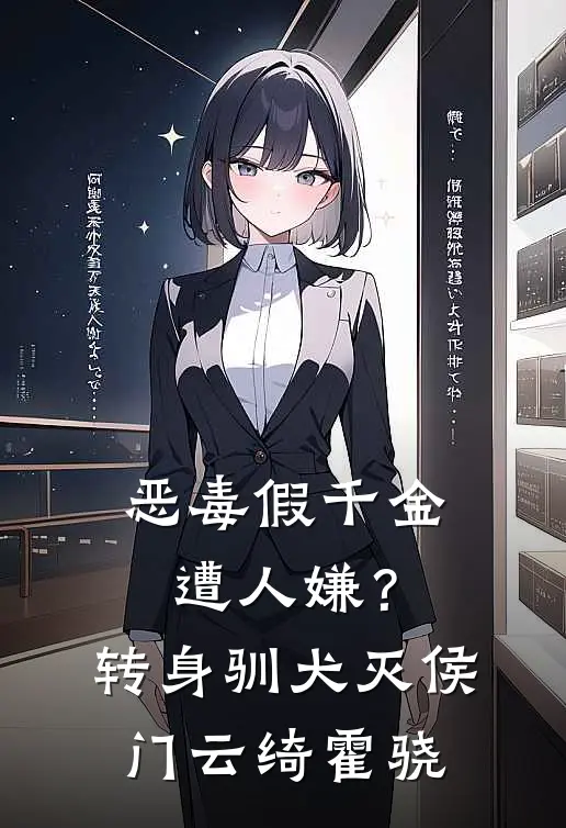 恶毒假千金遭人嫌？转身驯犬灭侯门云绮霍骁