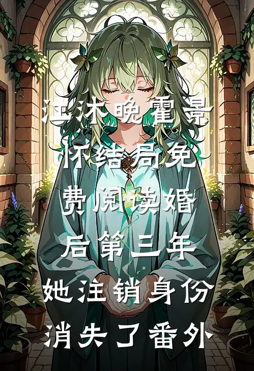 江沐晚霍景怀结局免费阅读婚后第三年，她注销身份消失了番外